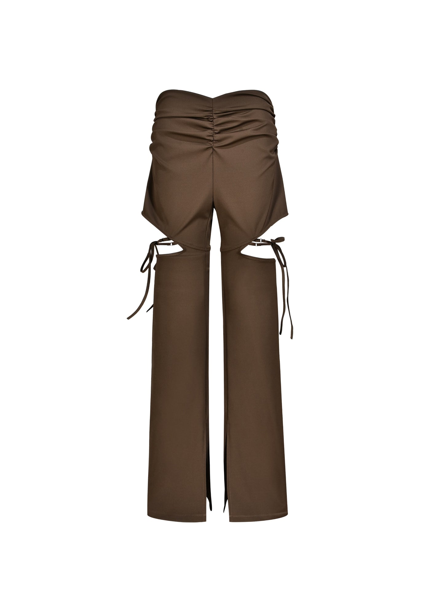 WAON TROUSERS in brown