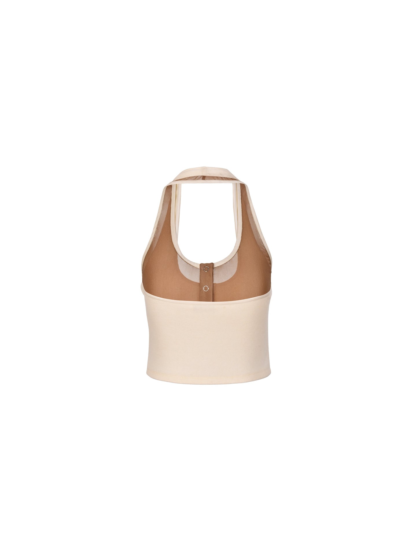 BELLA TOP in cream/brown