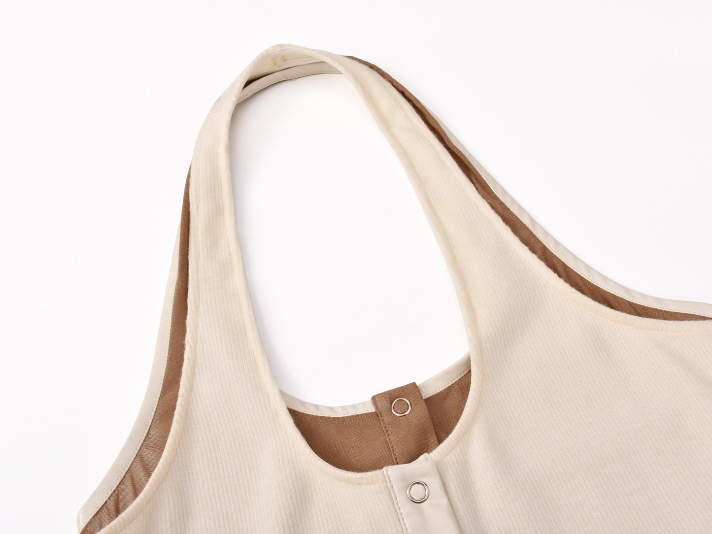 BELLA TOP in cream/brown