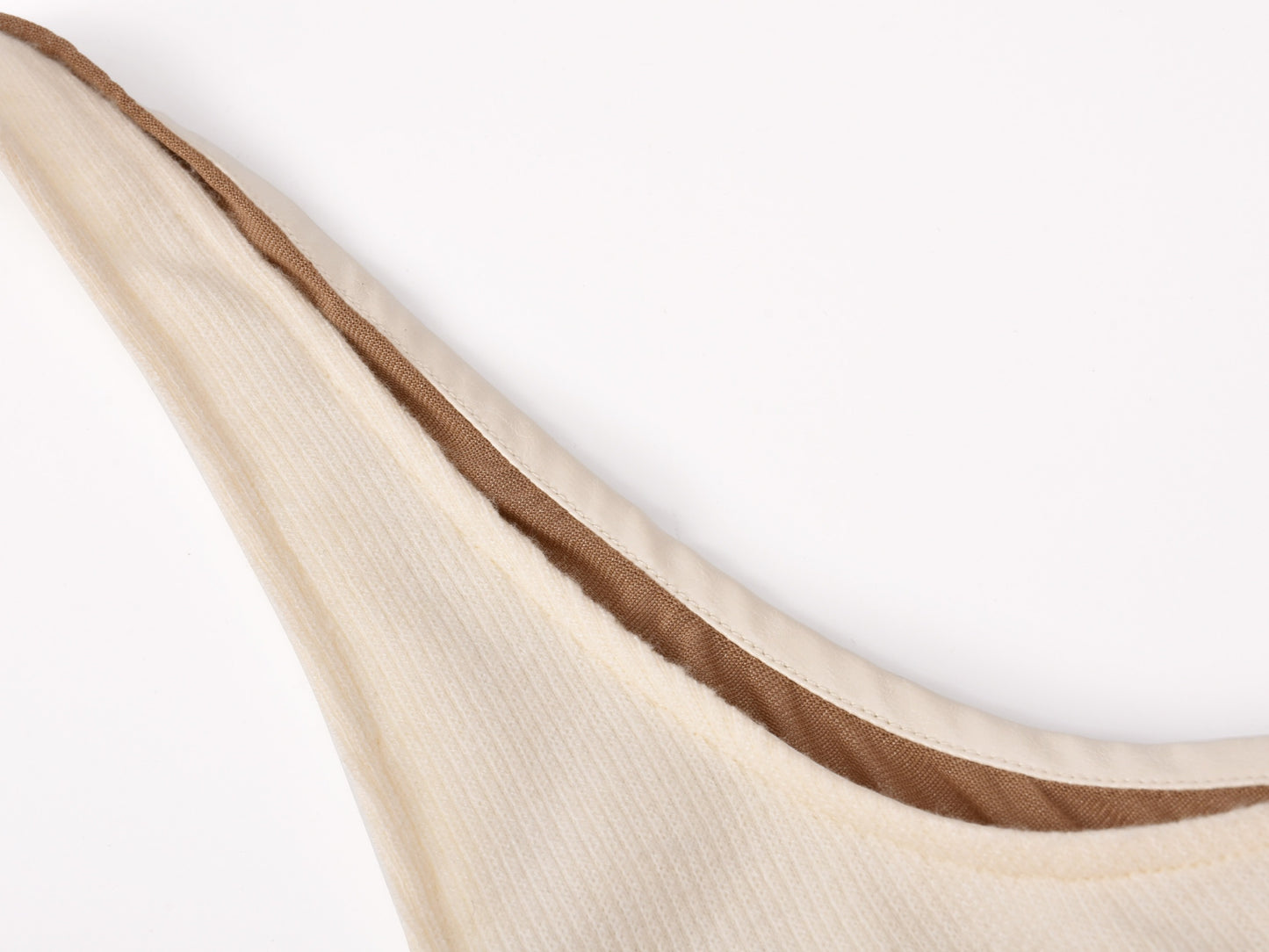 BELLA TOP in cream/brown