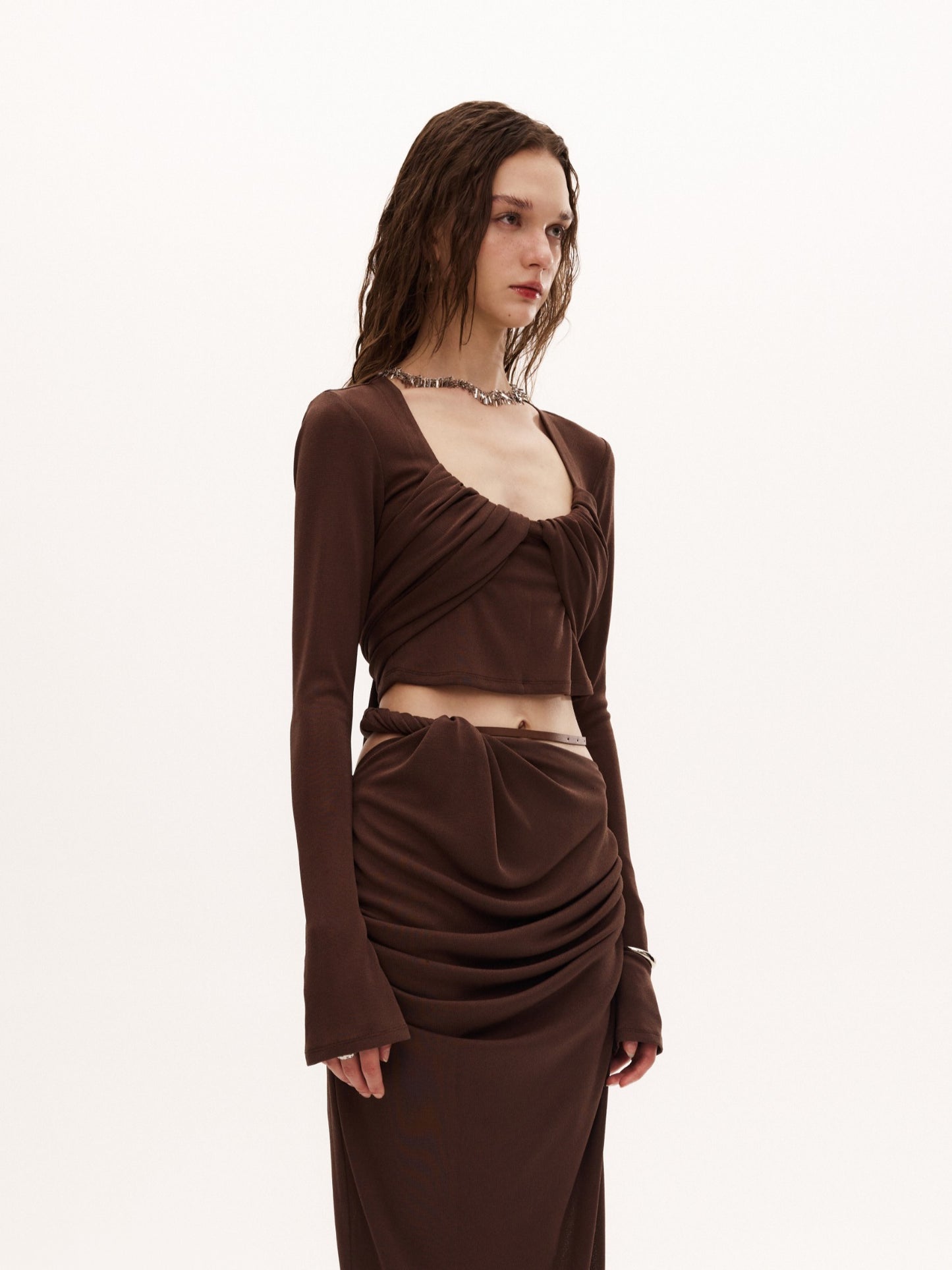 IDAO TOP in brown
