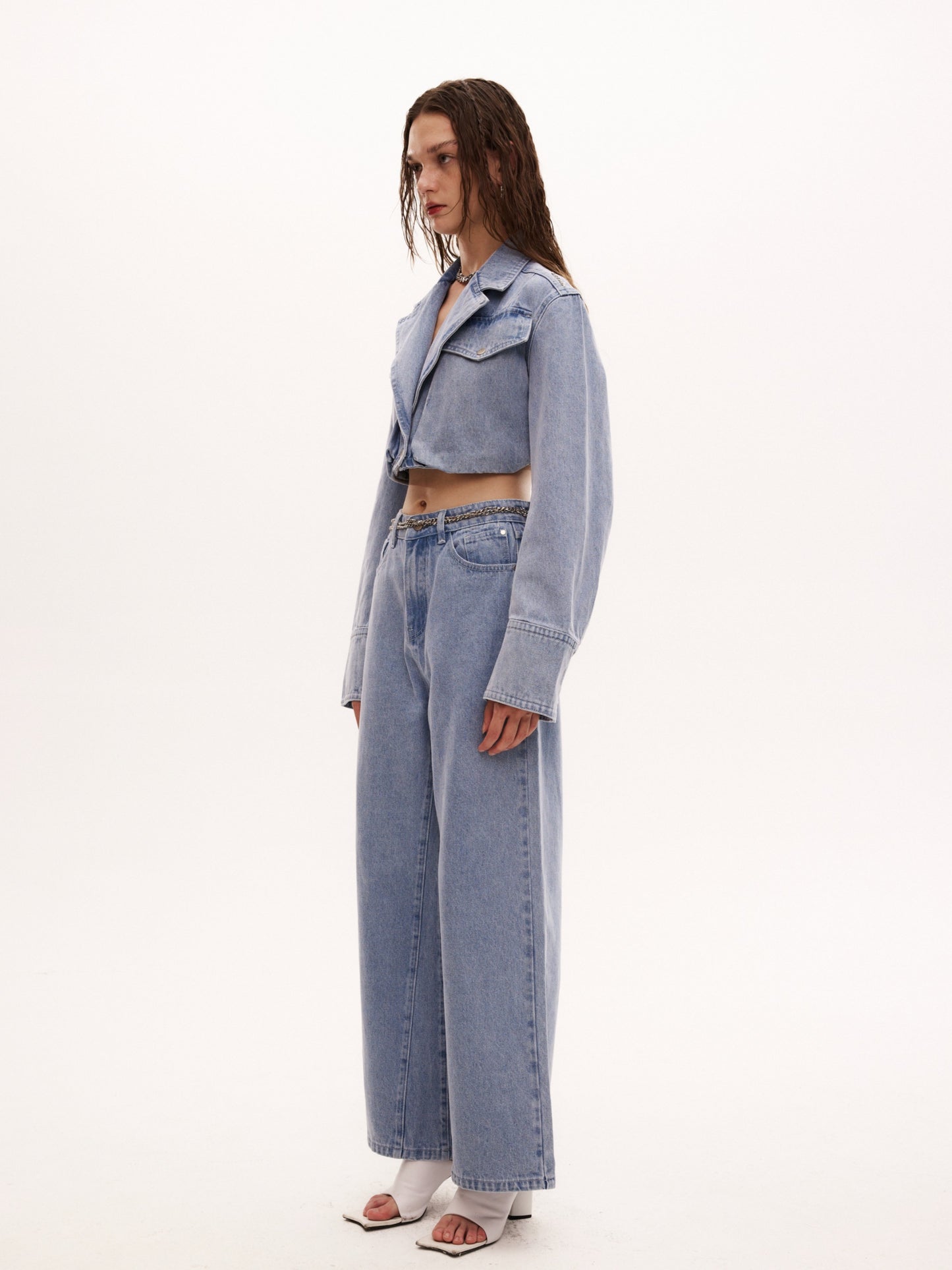 SIXN JEANS in denim blue