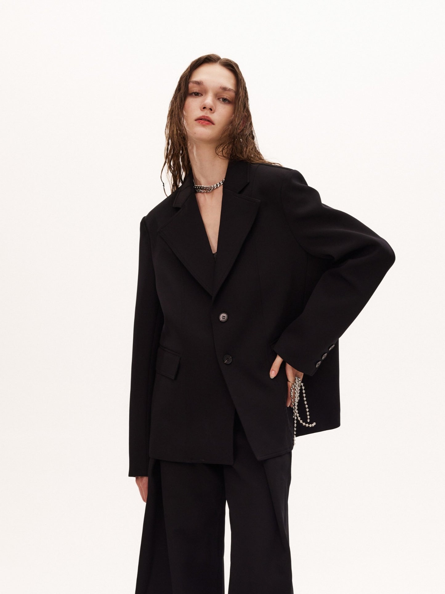 CUSUA BLAZER in black
