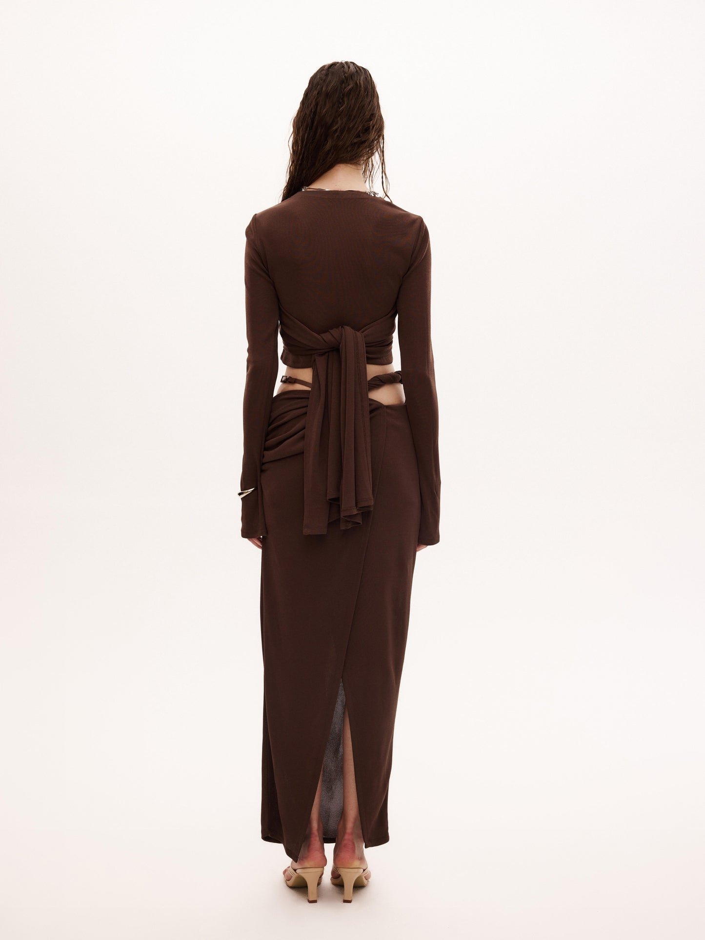 OUGA SKIRT in brown