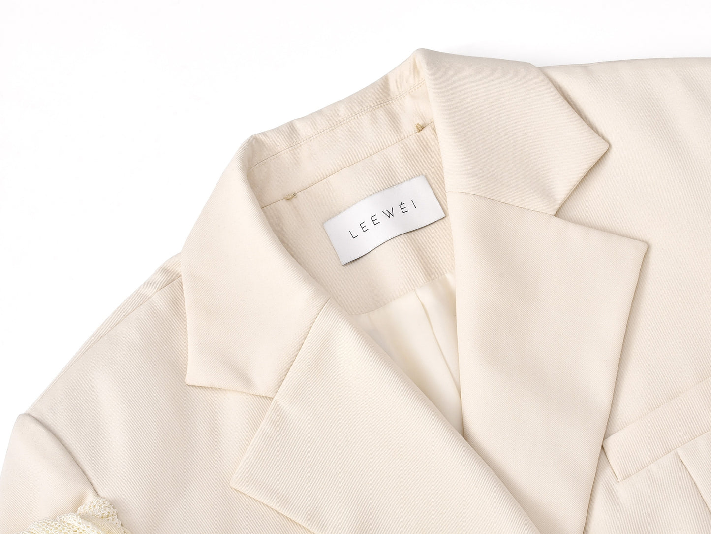 SOAY BLAZER in cream