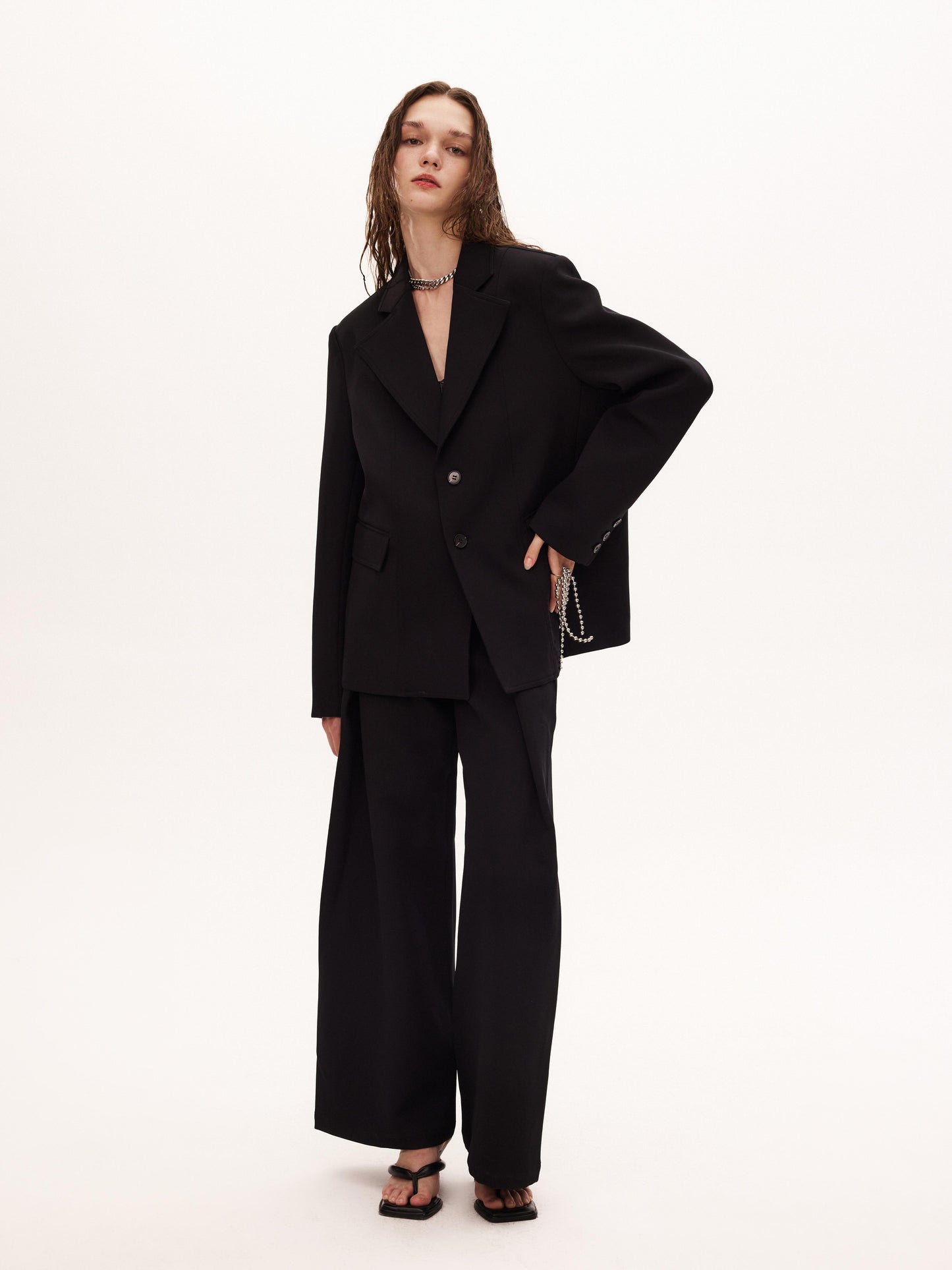 NIGZ TROUSERS in black