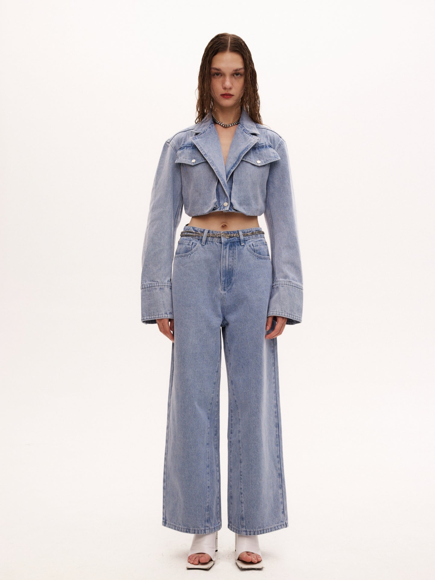 SIXN JEANS in denim blue