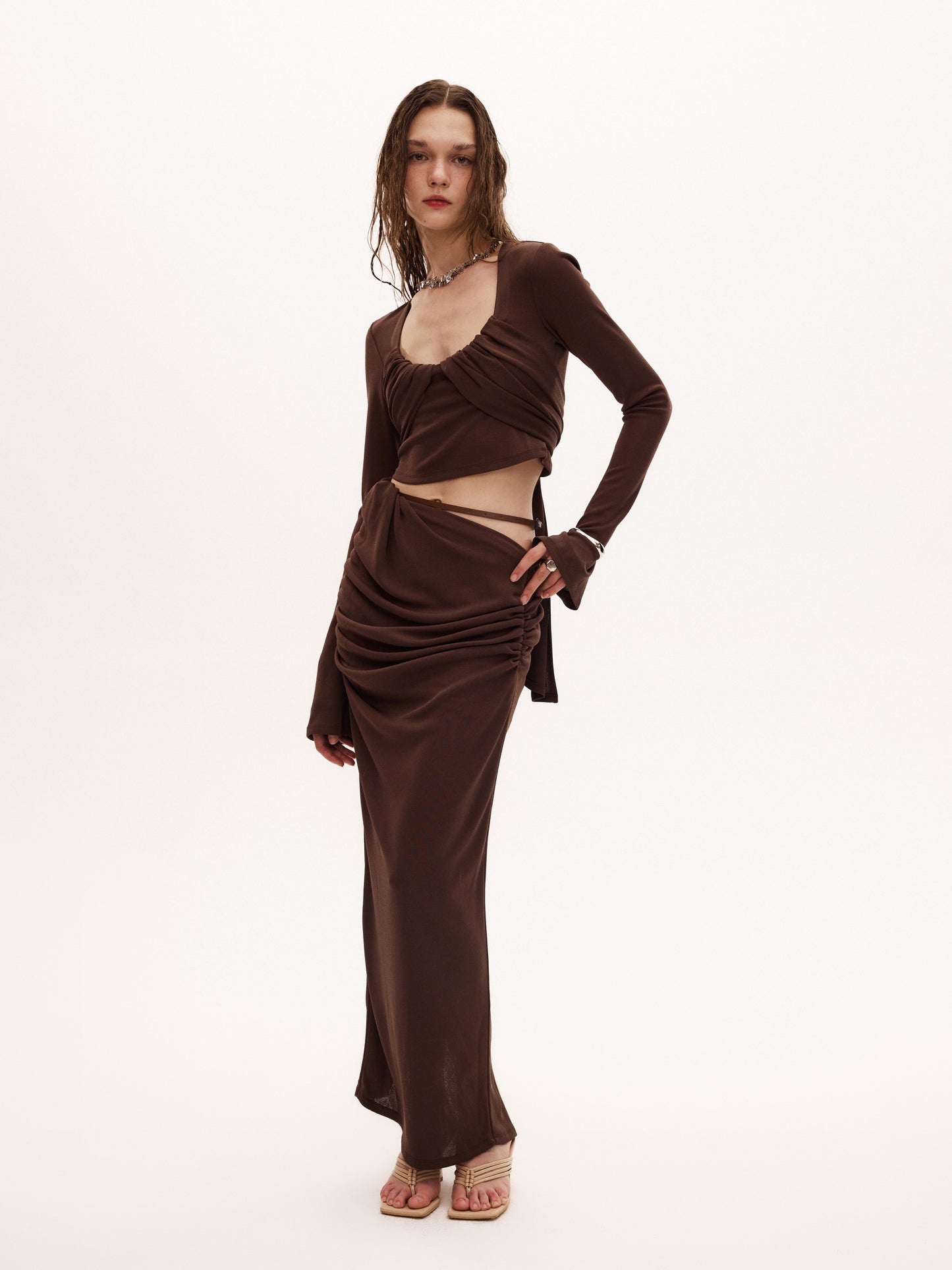 IDAO TOP in brown