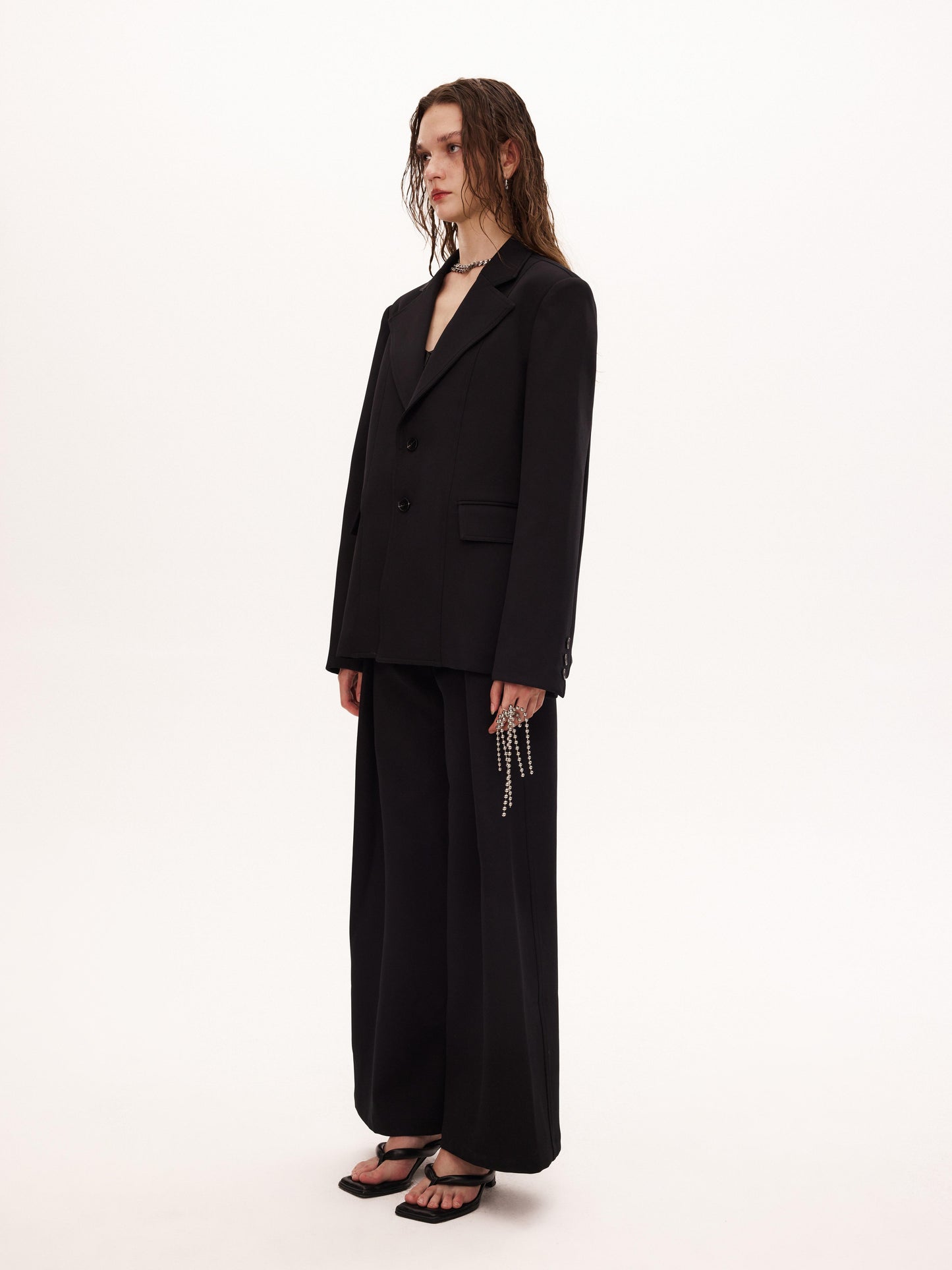 NIGZ TROUSERS in black