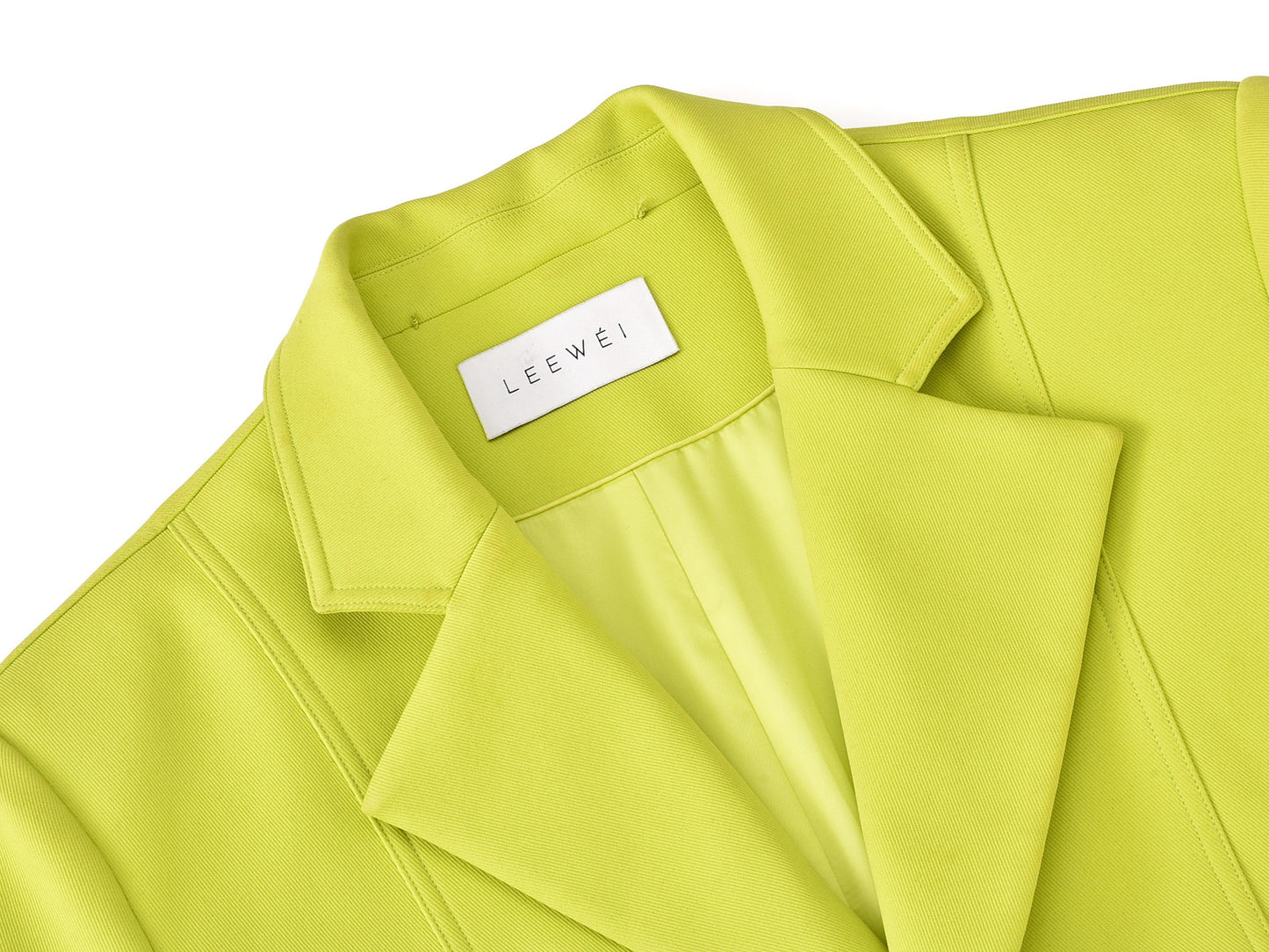 CUSUA BLAZER in neon green
