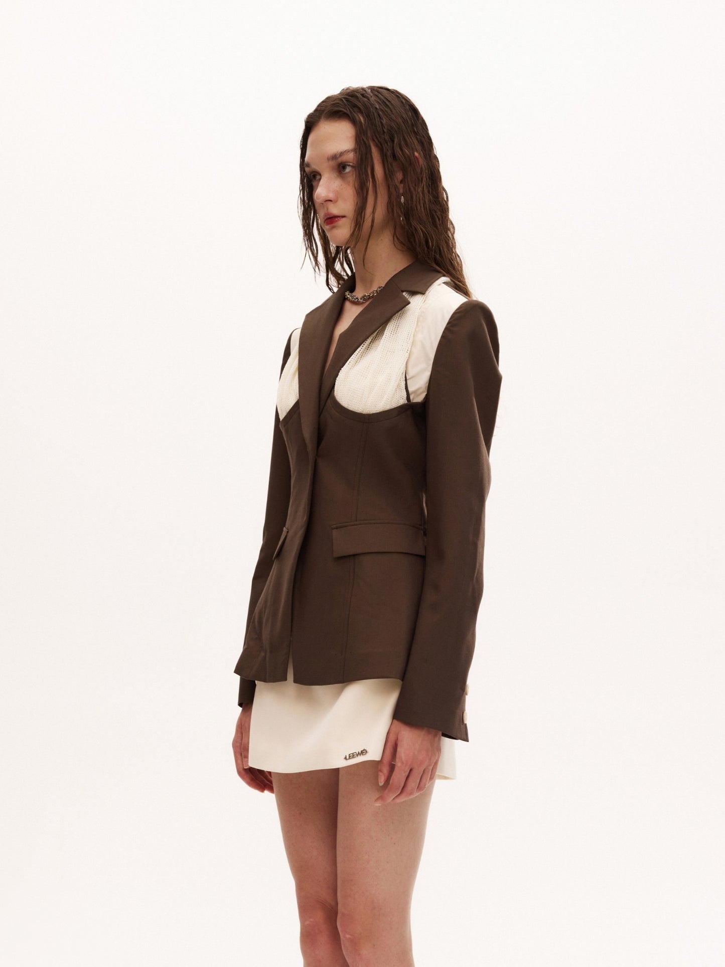 NAIZS BLAZER in brown