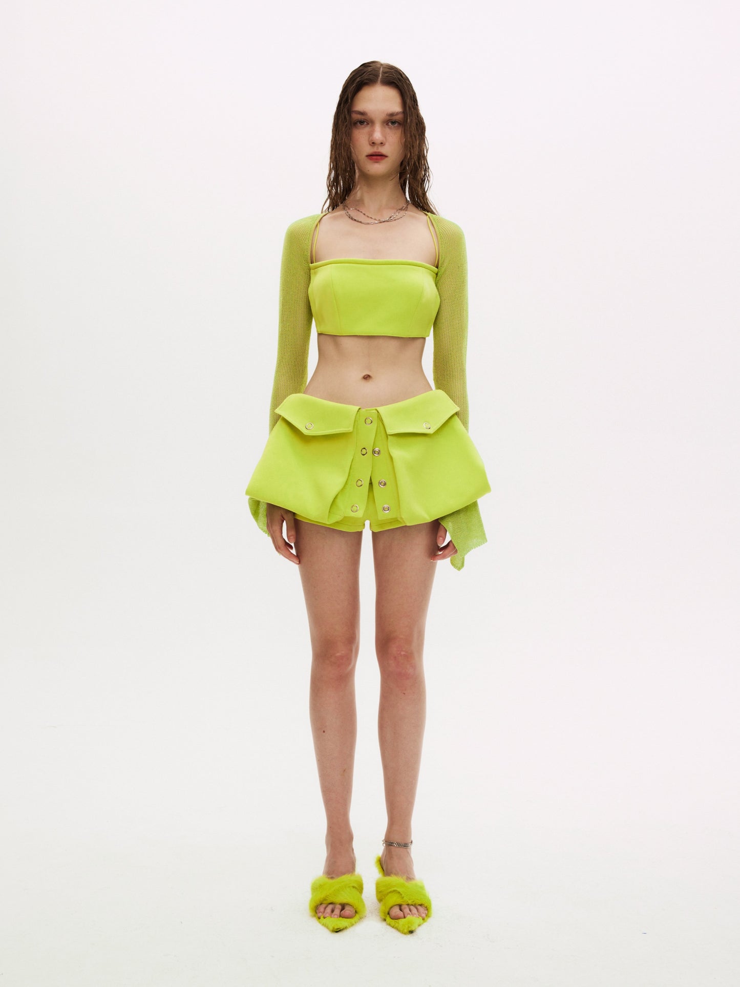 KURU SHORTS in neon green