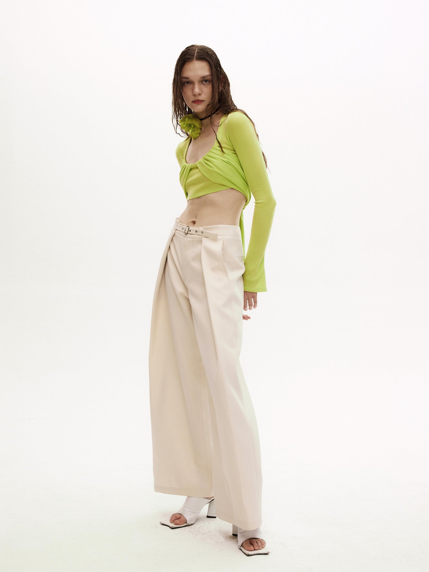 IDAO TOP in neon green