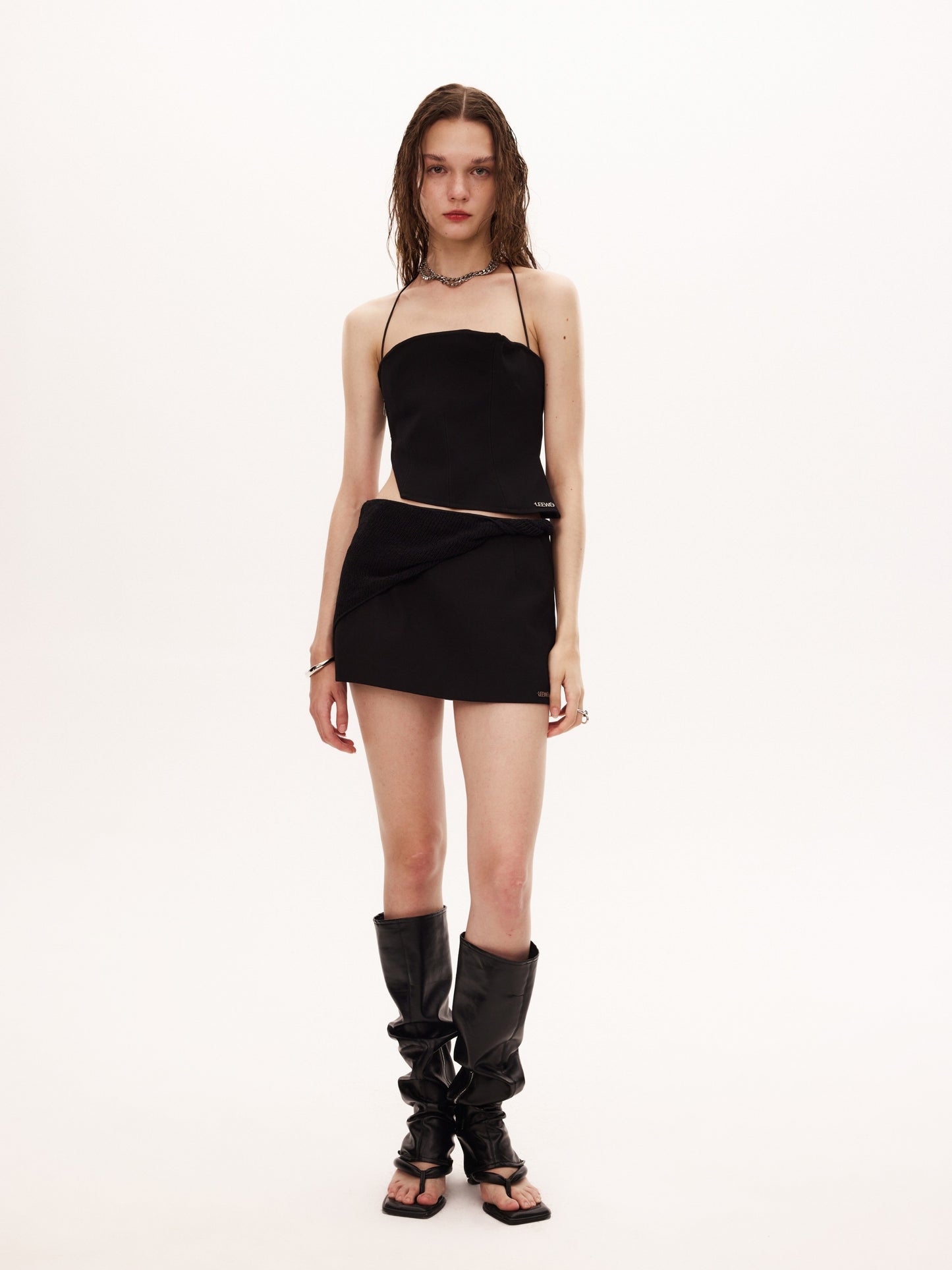 DIEC SKORT in black