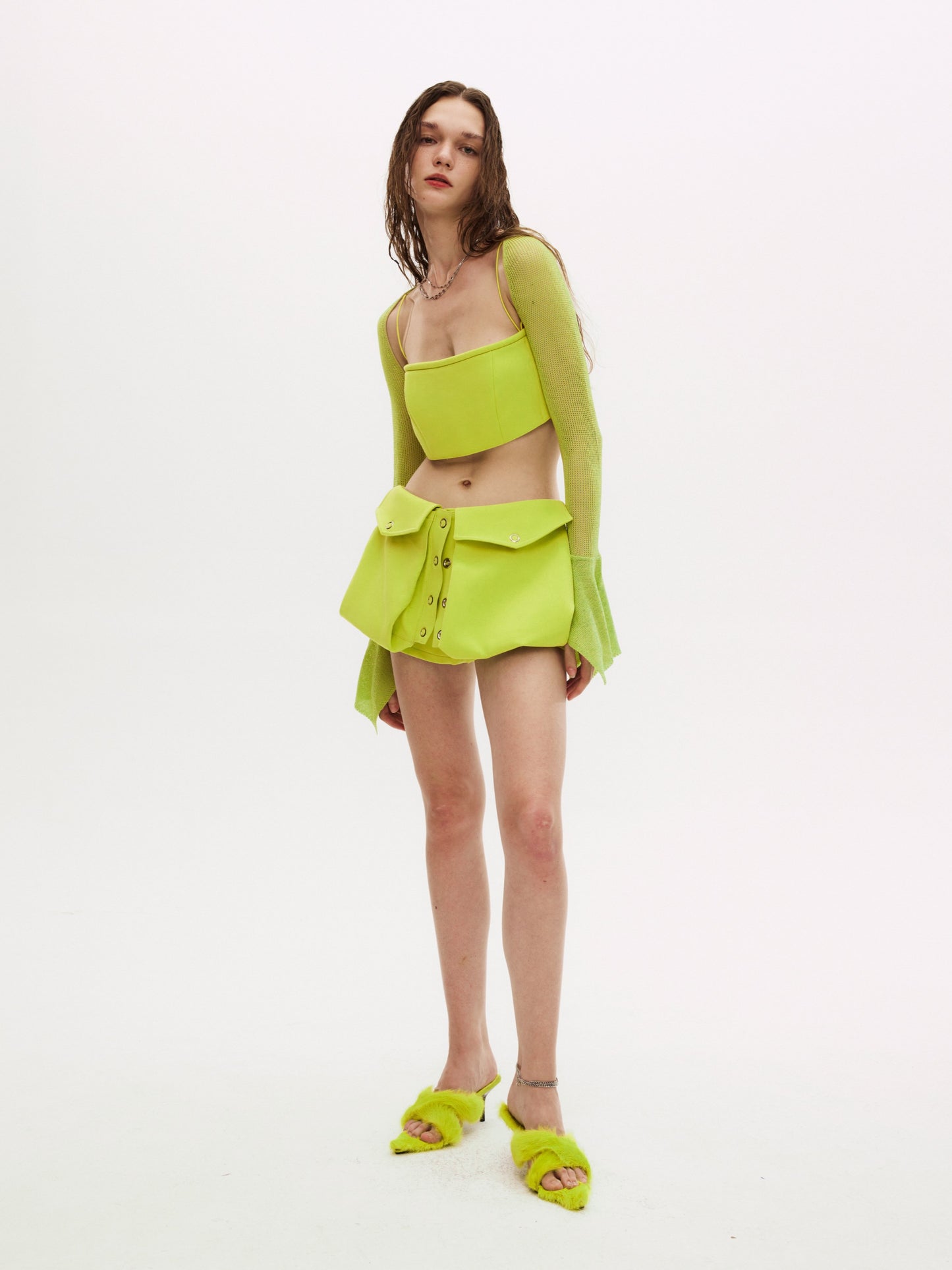 KURU SHORTS in neon green