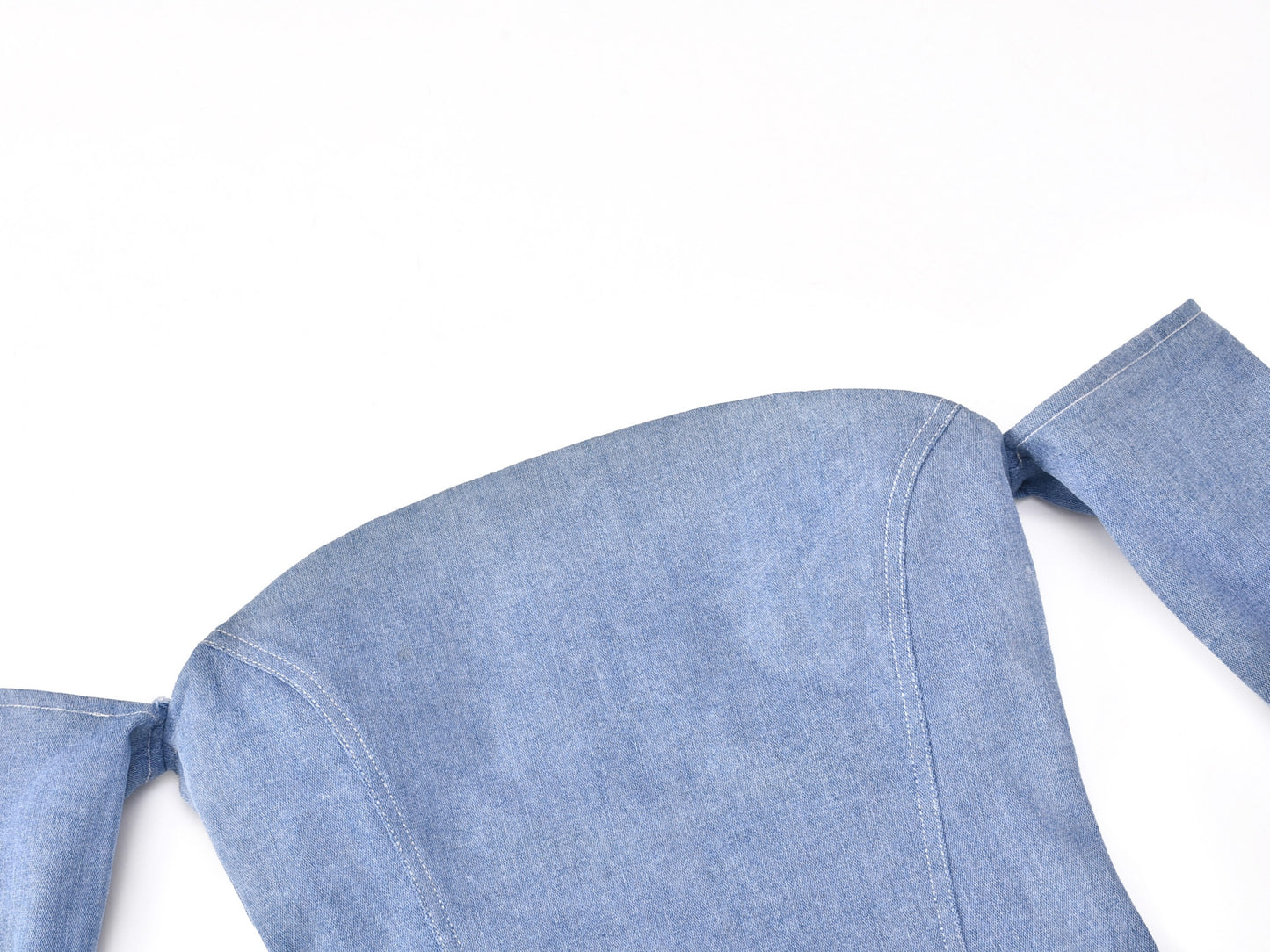 SUIX TOP in denim blue