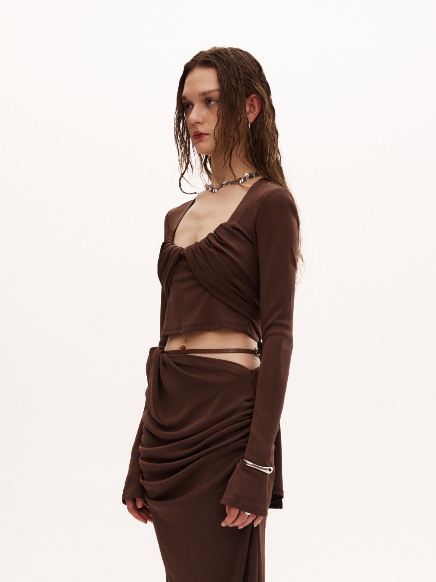 IDAO TOP in brown