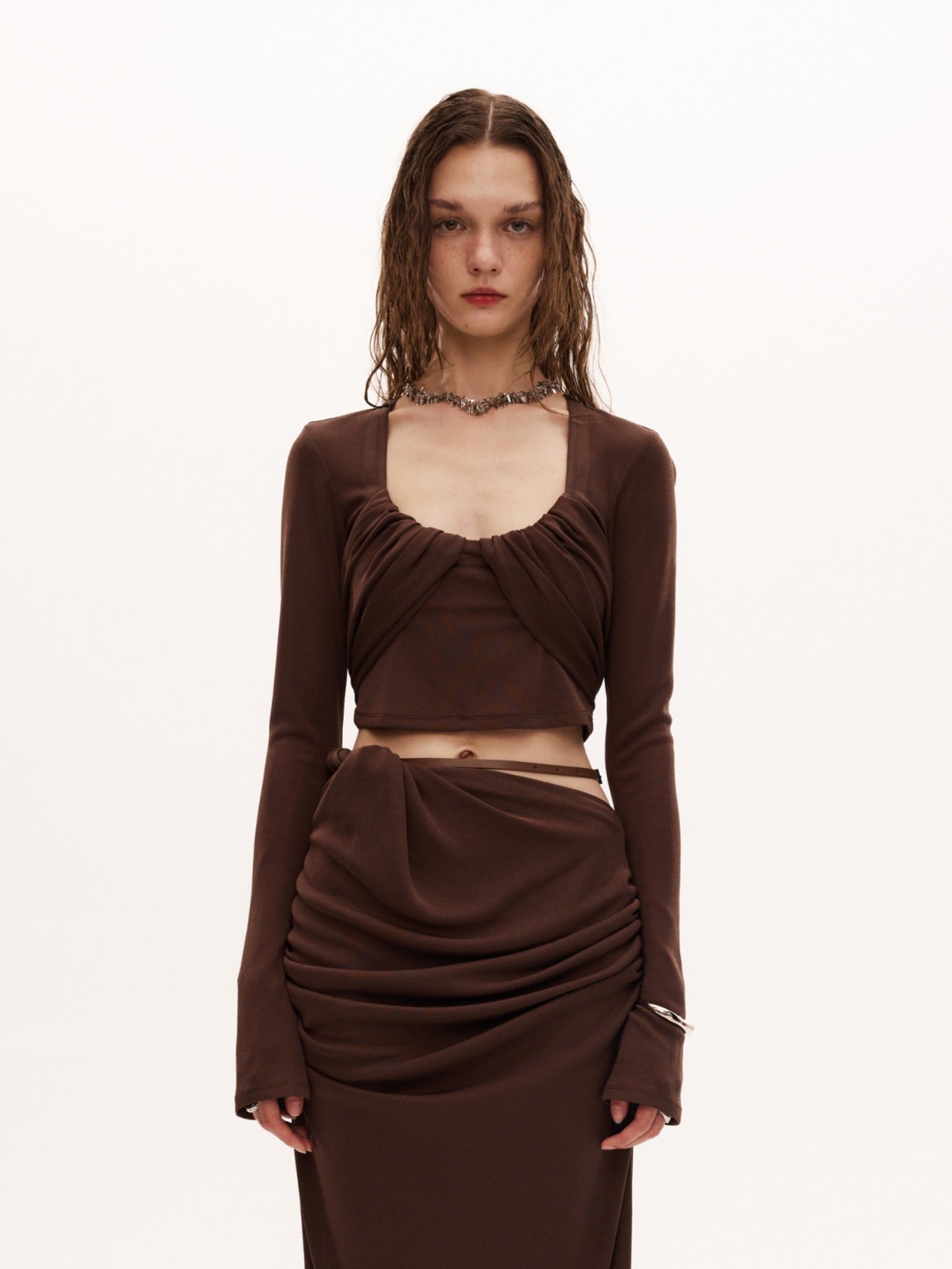 IDAO TOP in brown