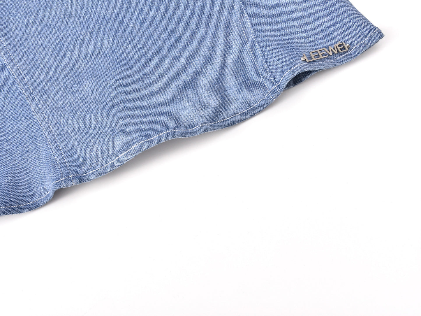 SUIX TOP in denim blue