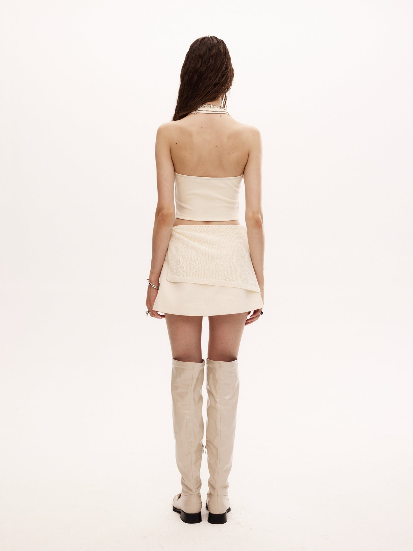 DIEC SKORT in cream