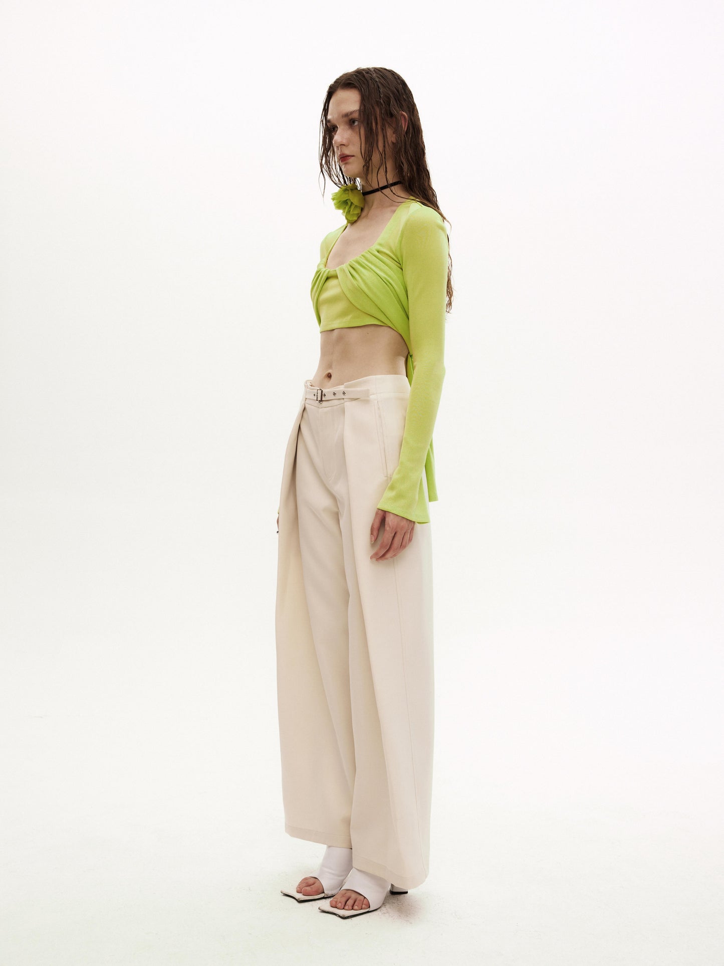 IDAO TOP in neon green