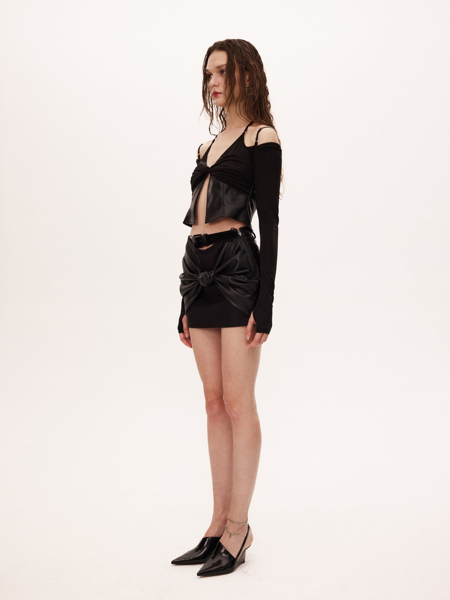 PIDEY SKORT in black