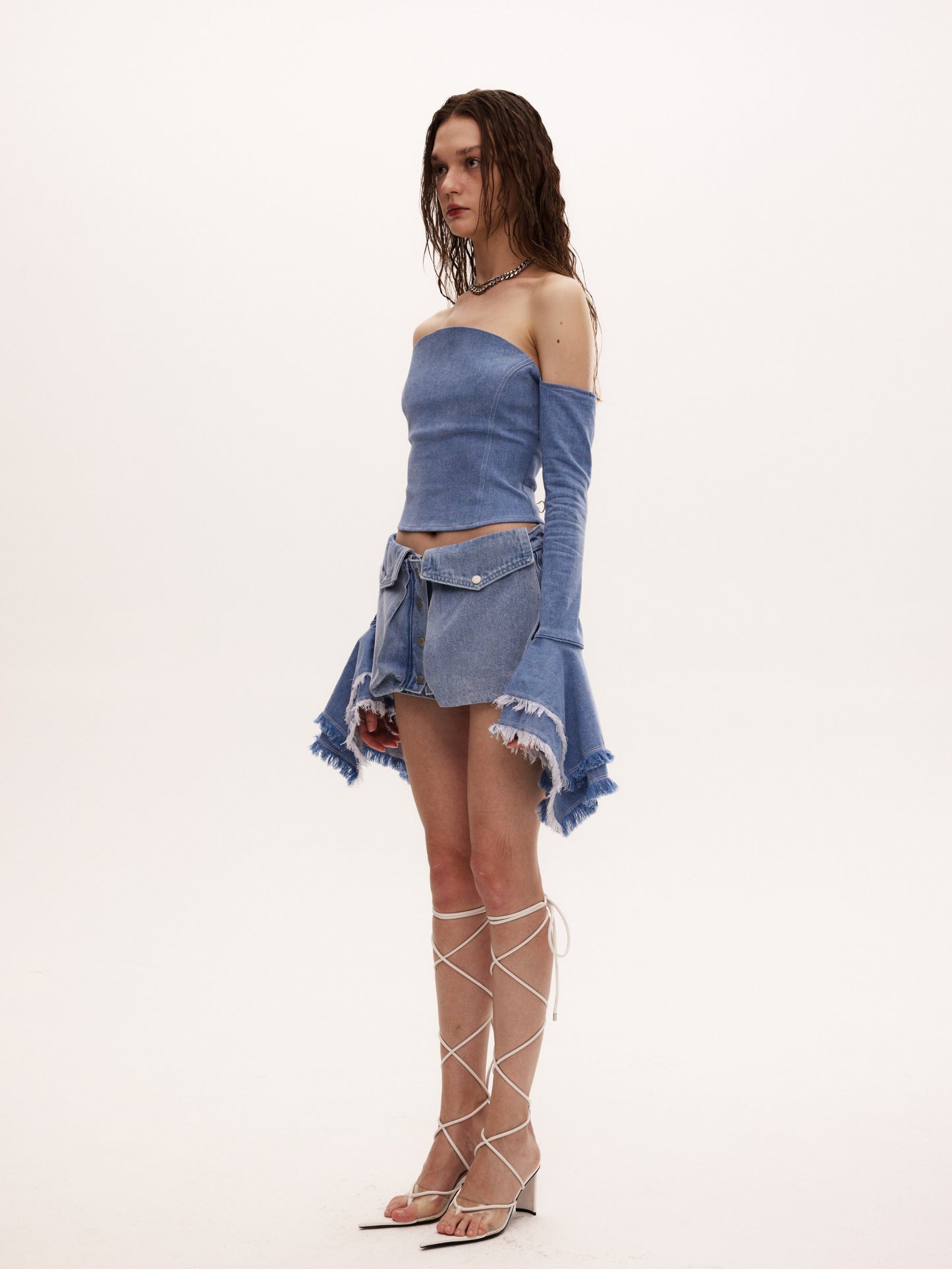 KURU SHORTS in denim blue