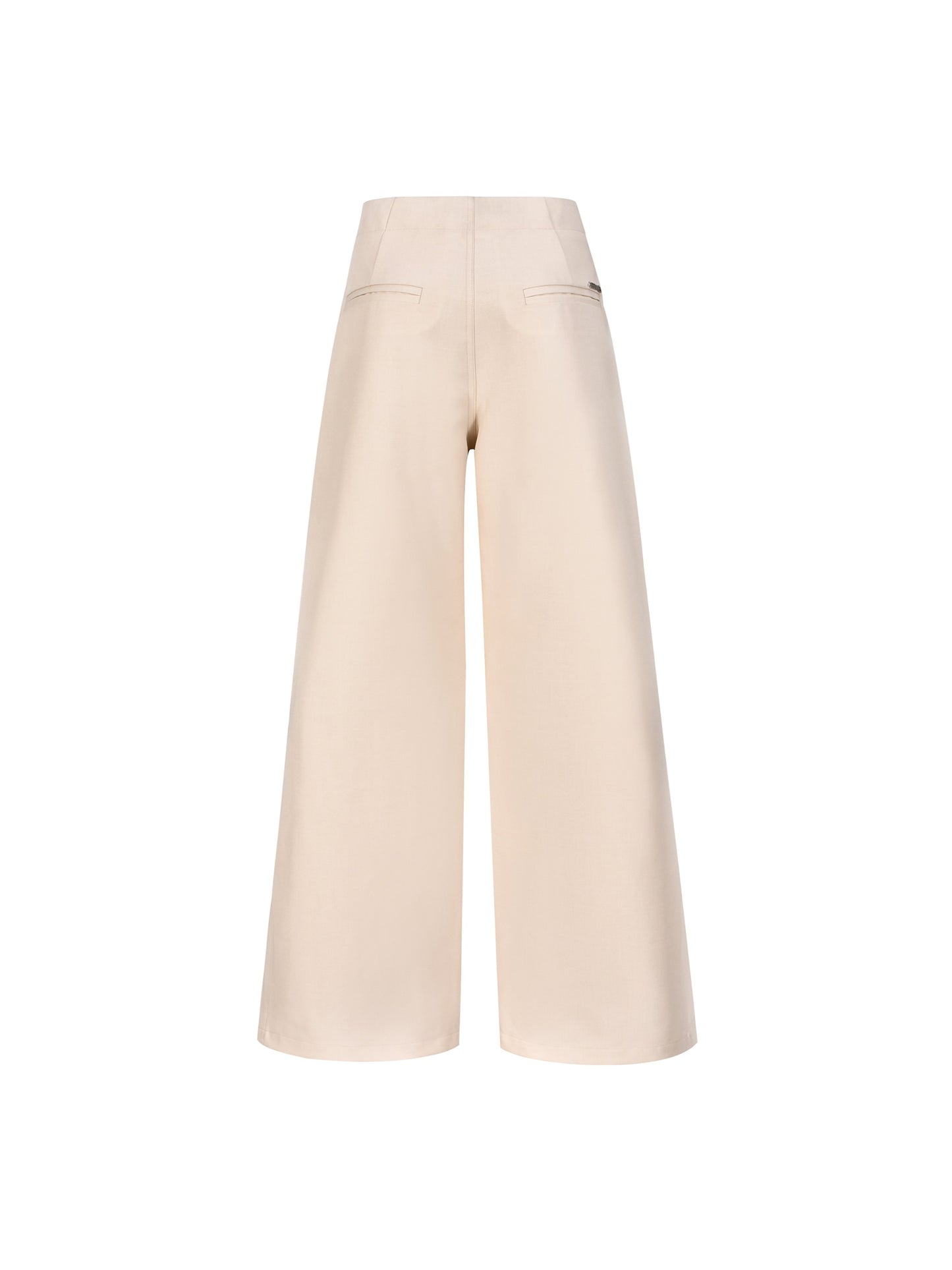 NIGZ TROUSERS in beige