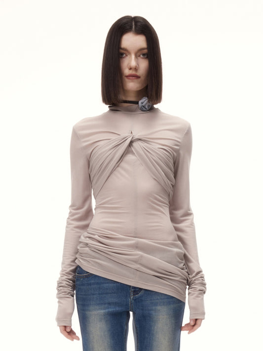 WEINO TOP in grey
