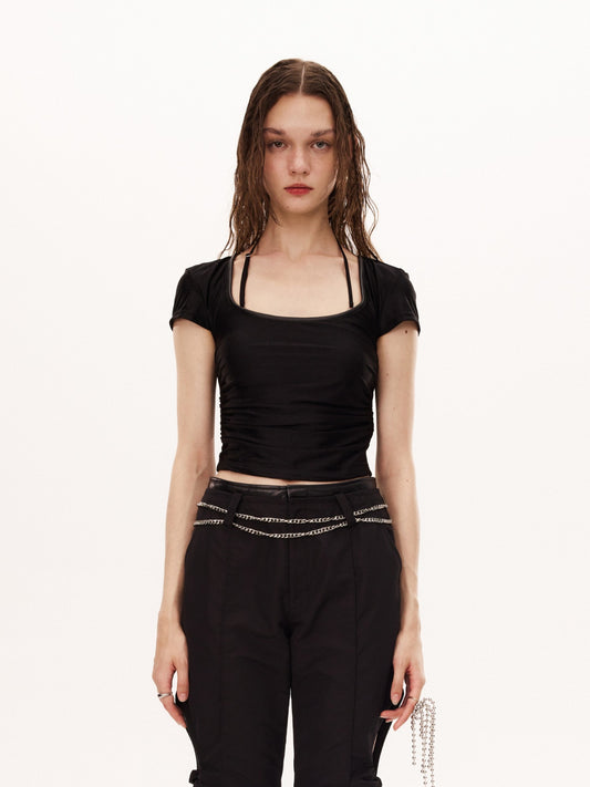 SICH TOP in black
