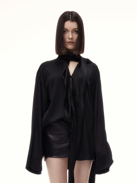 SUCOO BLOUSE in black