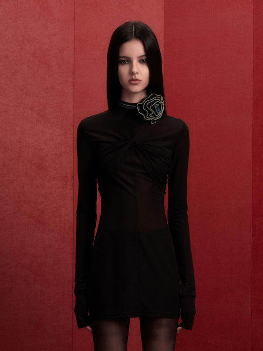 WEINO TOP in black