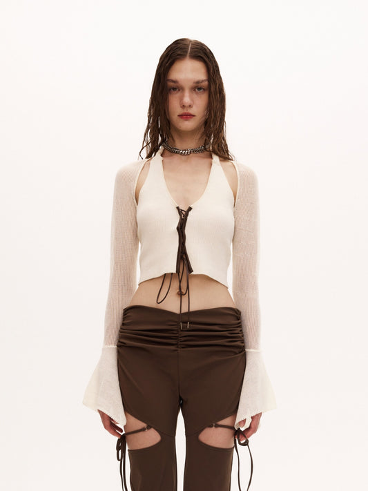 NINA TOP in white