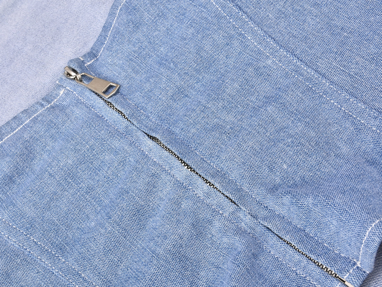 SUIX TOP in denim blue