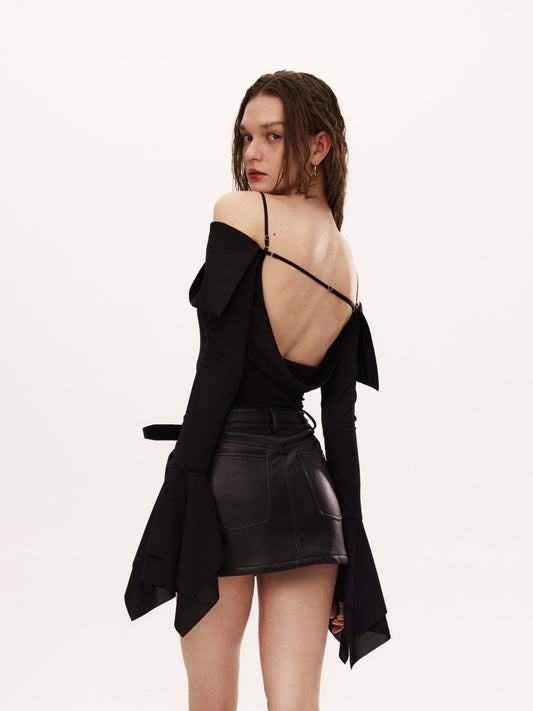 SUIX TOP in black