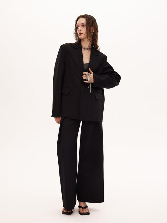 NIGZ TROUSERS in black