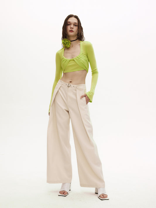 IDAO TOP in neon green